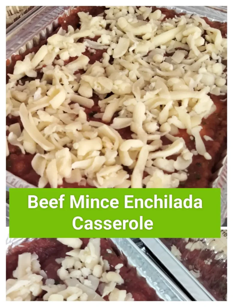 Beef Mince Enchilada Casserole