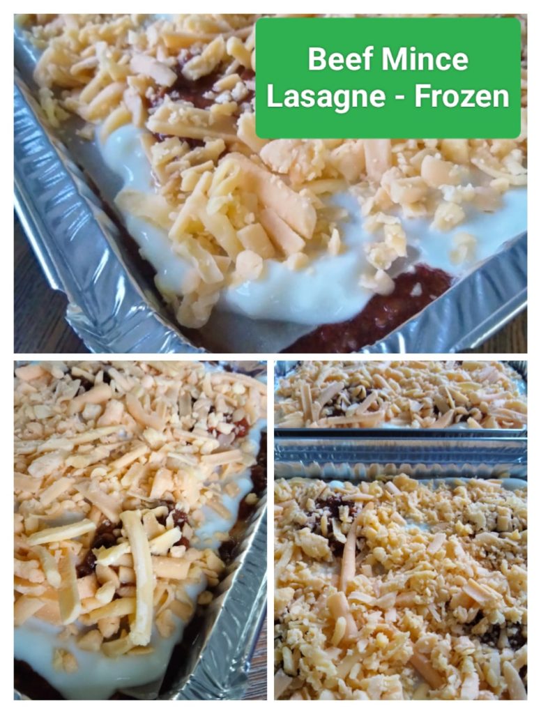 Beef Mince Lasagne - Frozen