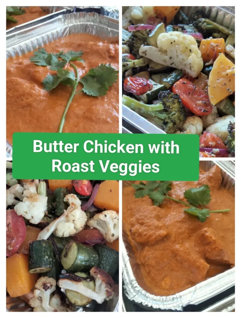 Butter Chicken with Roast Veggies