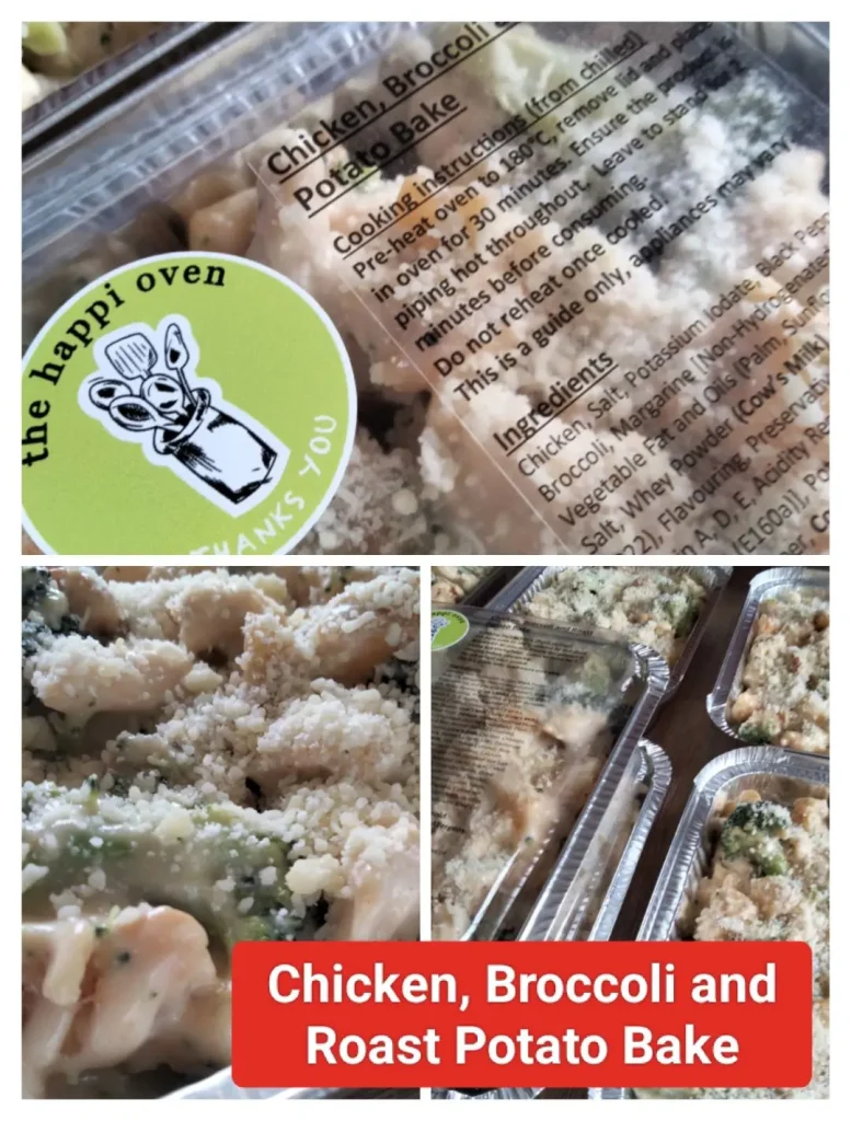 Chicken, Broccoli and Roast Potato Bake