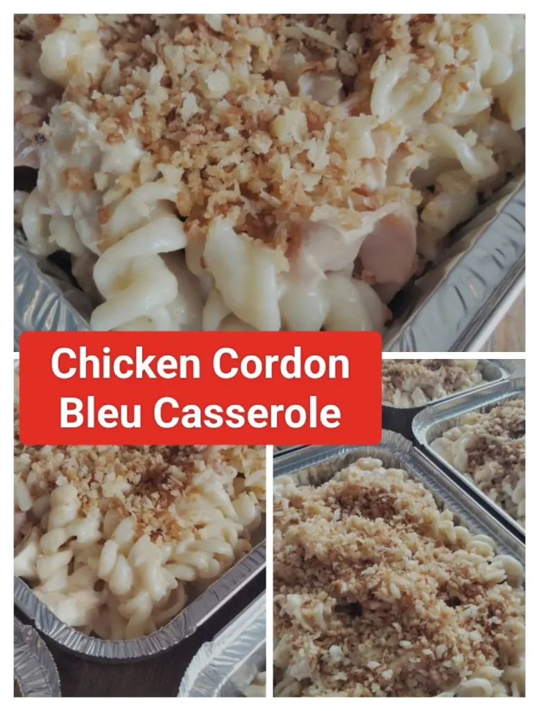Chicken Cordon Bleu Casserole