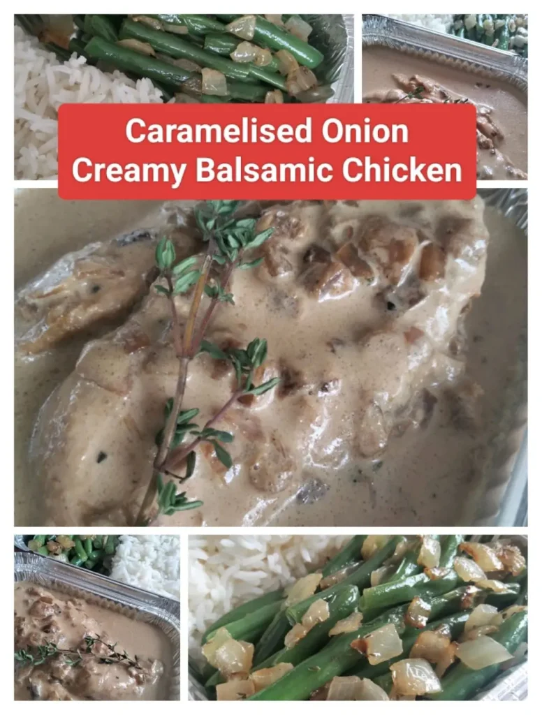 Caramelised Onion and Creamy Balsamic Chicken