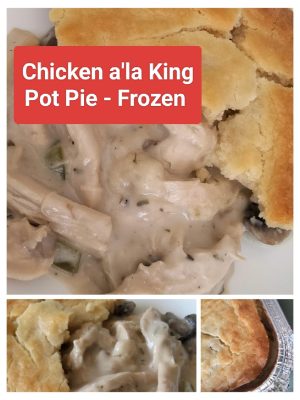Chicken a'la King Pot Pie - Frozen