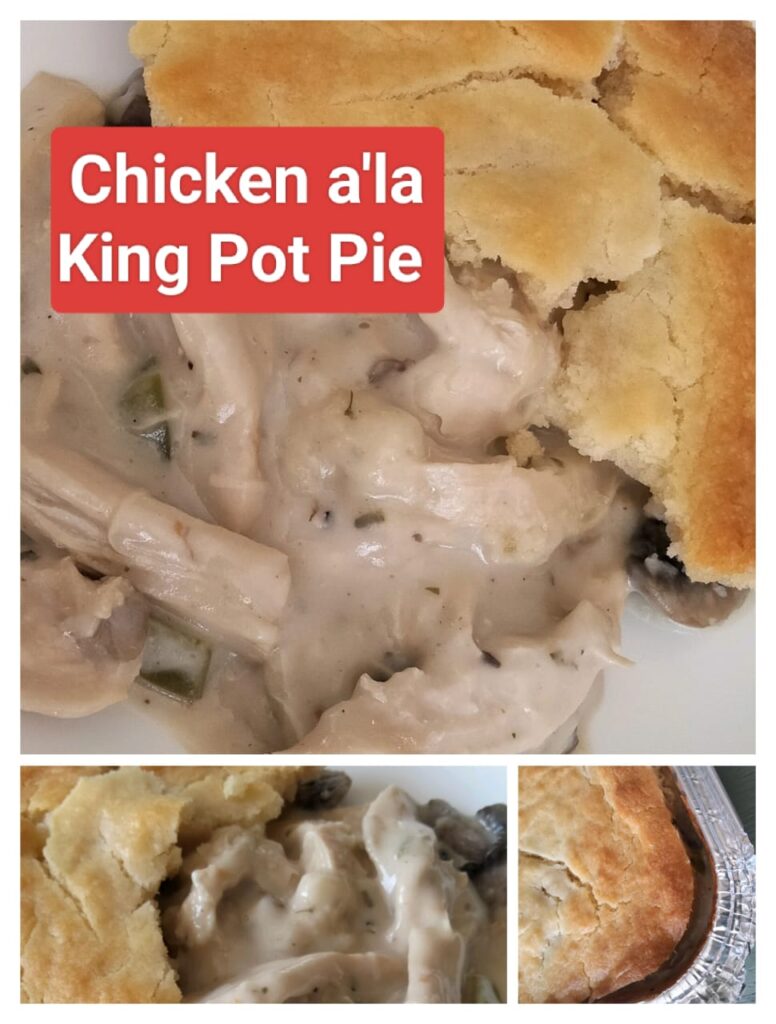 Chicken a'la King Pot Pie