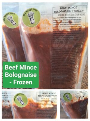 Beef Mince Bolognaise - Frozen