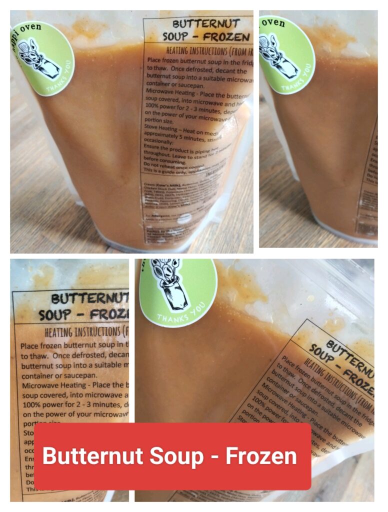 Butternut Soup - Frozen