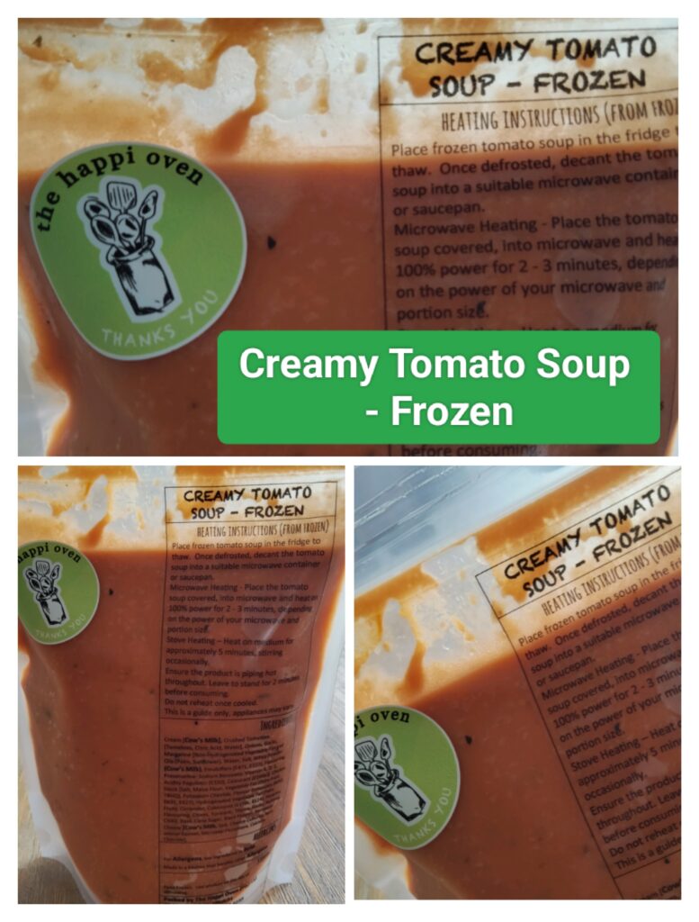 Creamy Tomato Soup - Frozen
